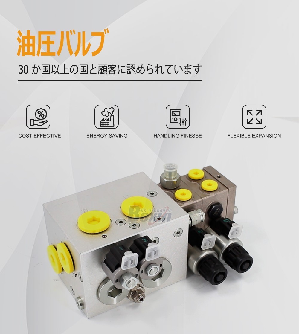 2 Spool Directional Control Valve QSF32 Series